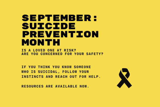 suicide prevention month